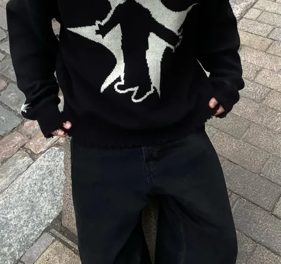 Knitted YCOA Pullover