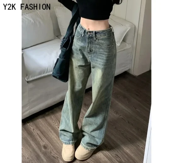 Vintage Y2K D-Washed Jeans