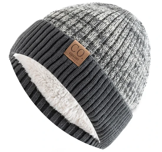 Unisex Two-Tone Beanie