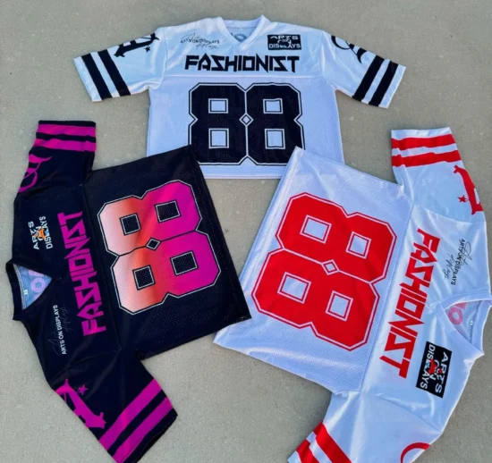 Street Fashioned Football Jersey