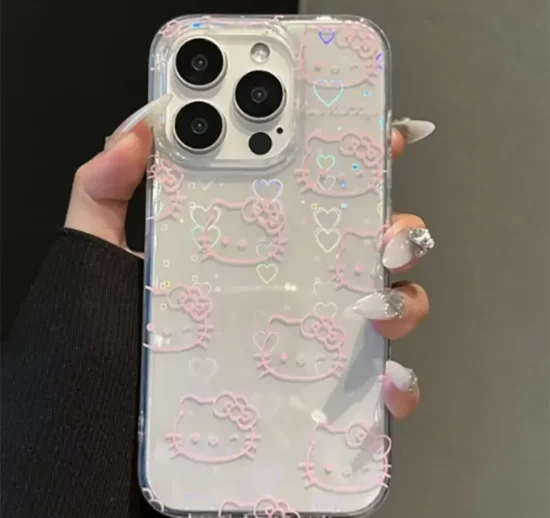 Hello Kitty Phone Case For iPhone 16 15 14 12 13 11 Pro Max XR XS MAX 7 8 PLUS