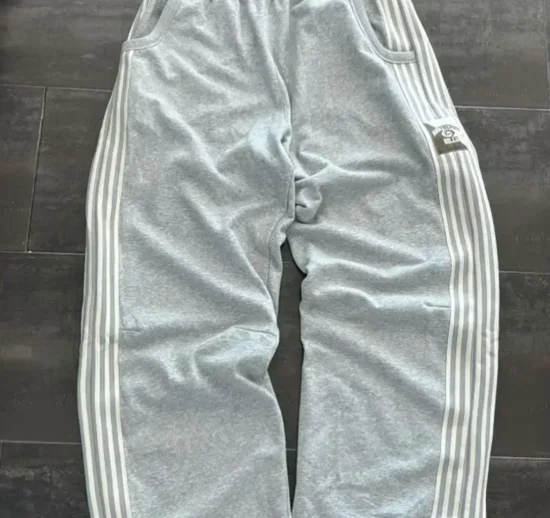 Stripped Loose-Fit Sweats - gary1, S