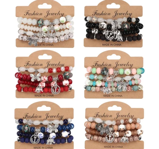 4 pcs/set Beads Bracelet