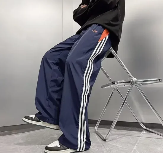 Vintage Striped Sweatpants