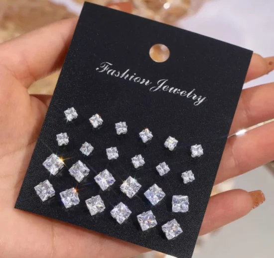 12 Pair Earrings Set